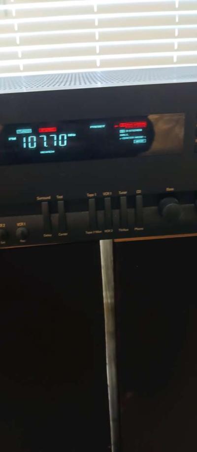 Harman kardon avr20 ll receiver no remote 2 floor speakers - Thumbnail 1