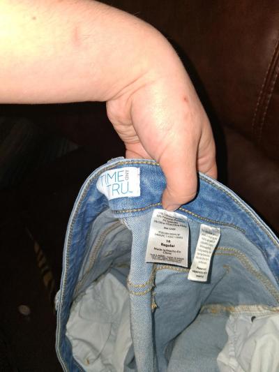 Womens blue jeans - Thumbnail 3