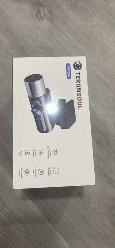 4K Dash Cam Front and Rear