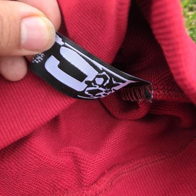 BRAND NEW SP5DER MAROON HOODIE - Thumbnail 5