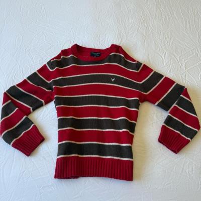 American Eagle Outfitters Red  Brown Striped 30 Wool Blend C - Los Angeles, California