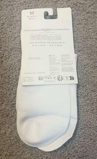 ALO Yoga Half Crew Unisex Socks Medium - Thumbnail 5