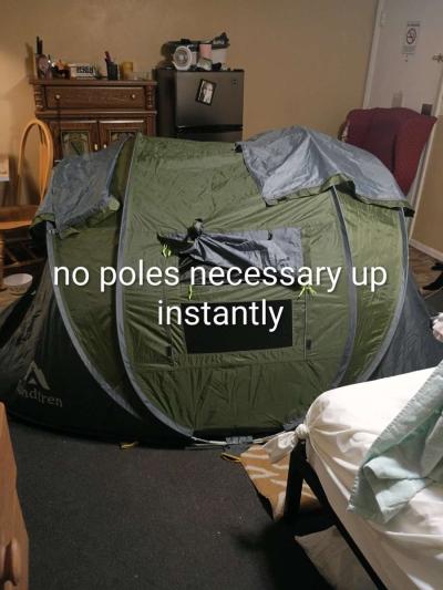londtren 4 man waterproof self set up tent - Thumbnail 6