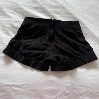 Black HighWaisted Belted Cuffed Shorts  Size Small  Chic Tai - Thumbnail 5