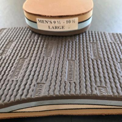 Mens Rainbow flipflops Size L - Thumbnail 3