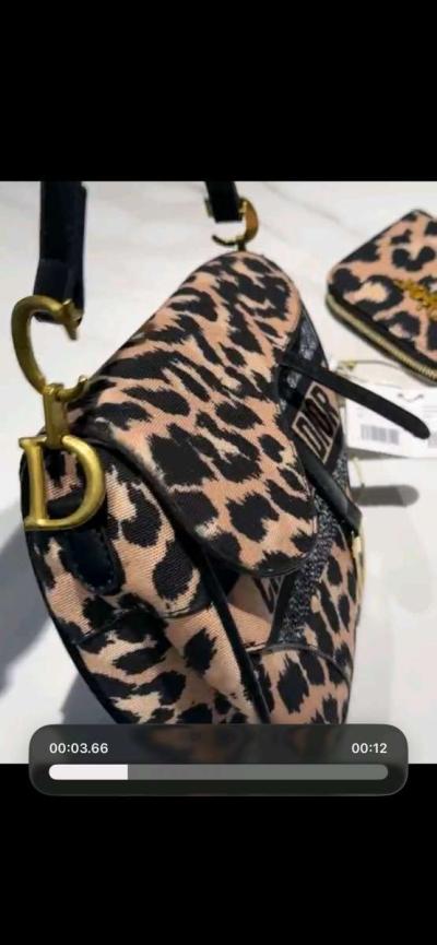 Dior monogram handbag luxury bag - Thumbnail 2