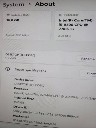 Gaming PC Windows11 V25H2 Microsoft365 1TB Drive - Thumbnail 6