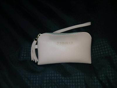 Leather Wristlet Pouch  Cosmetic Bag - Fort Worth, Texas
