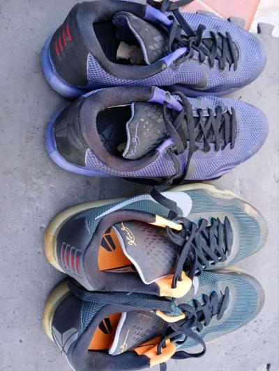 2 pairs of Nike kobe basketball shoes - Pomona, California