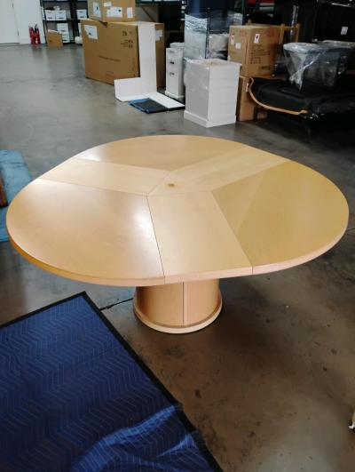 Vintage Round SM32 Extendable Dining Table from Skovby 1970s - Thumbnail 4