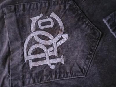 Vintage Rocawear Jeans Wide Leg Baggy Embroidered Pocket 38 - Thumbnail 2