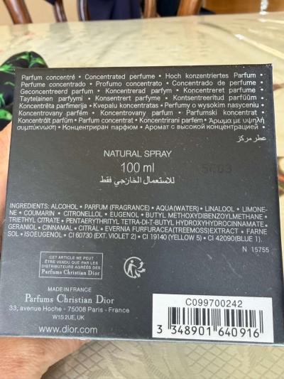 Dior Sauvage Elixir  100 mL  100 Authentic - Thumbnail 2