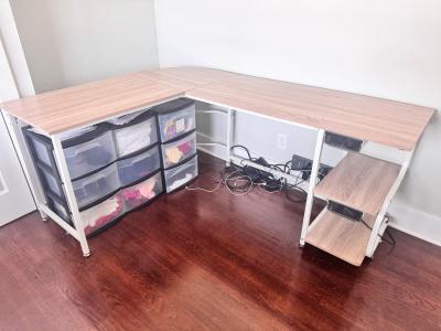 L shaped office desk - Thumbnail 3