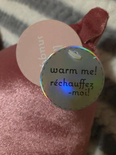 Valentines Snuggle Buddies Pink Velvet Bow PillowIt has a he - Thumbnail 3