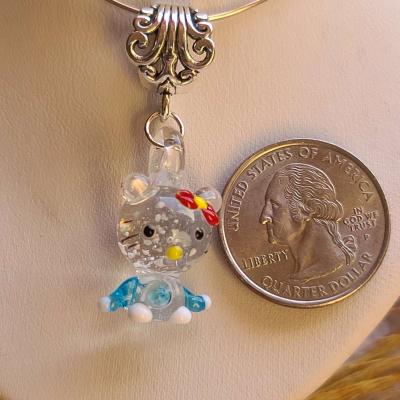 Hello Kitty Murano Glass Pendant - Thumbnail 3