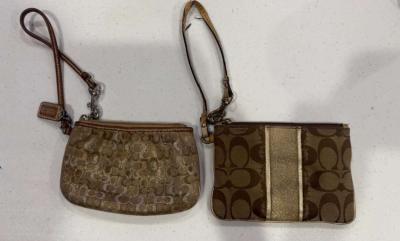 AUTHENTIC VINTAGE Coach Signature Wristlet Bundle  Set of 2 - Los Angeles, California