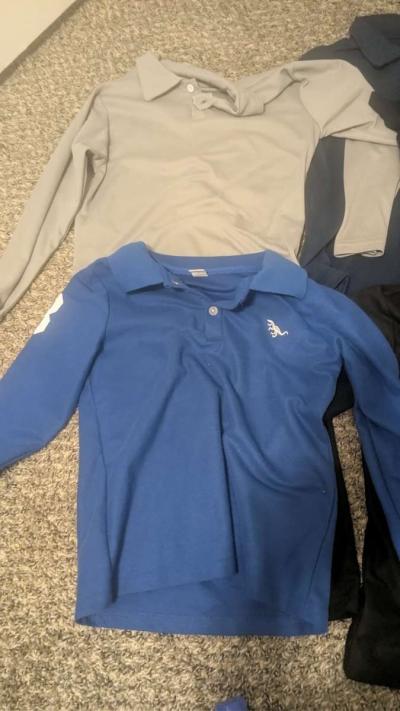 long sleeve uniform shirts - Thumbnail 3