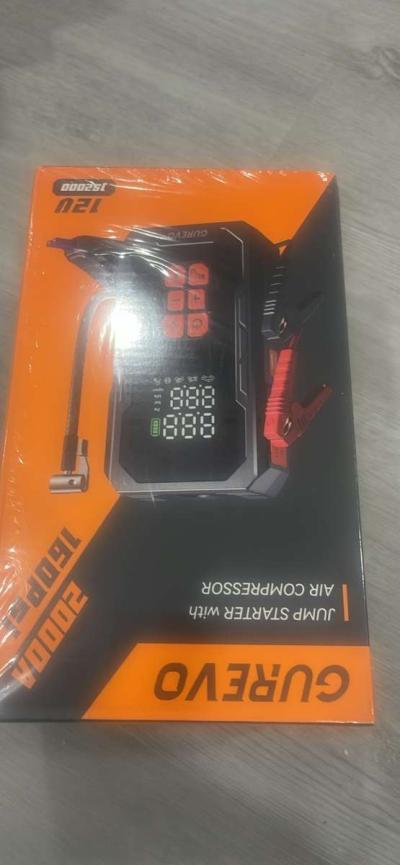 2000A Jump Starter with Air Compressor