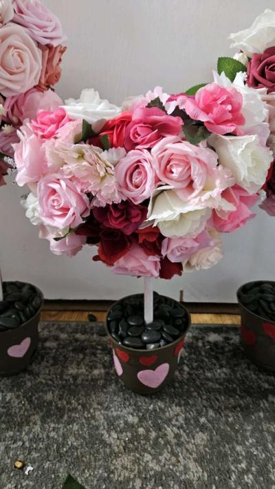 floral heart centerpieces 3 - Thumbnail 3