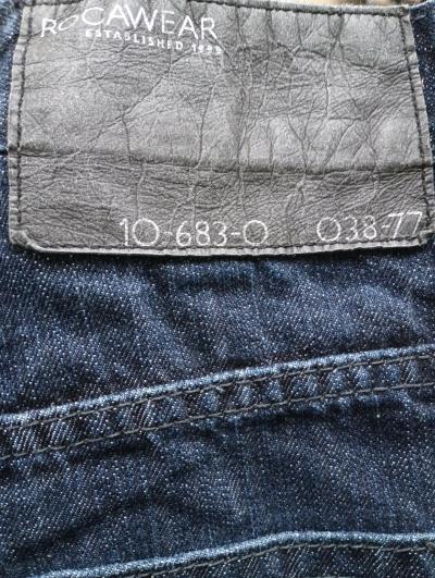 Y2k Rocawear Jeans Embroidered Pocket Baggy Wide Leg Size 38 - Thumbnail 4