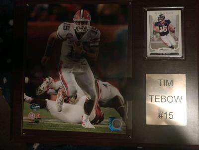 Tim Tebow  Collectable  plaque - Thumbnail 2
