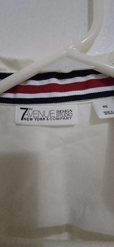 7th Ave White Button down shirt - Thumbnail 4