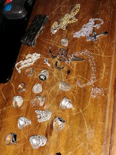 mens jewelry lot