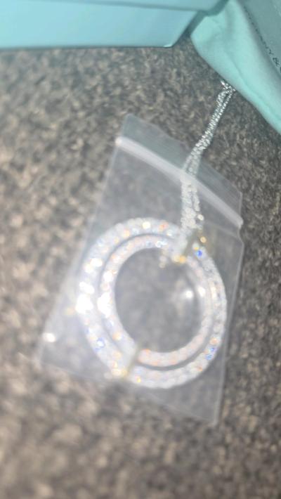 TiffanyCo circle pendant authentic - Thumbnail 2