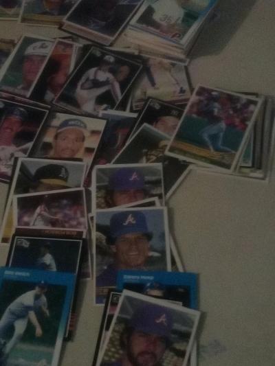 1984 and 85 baseball cards