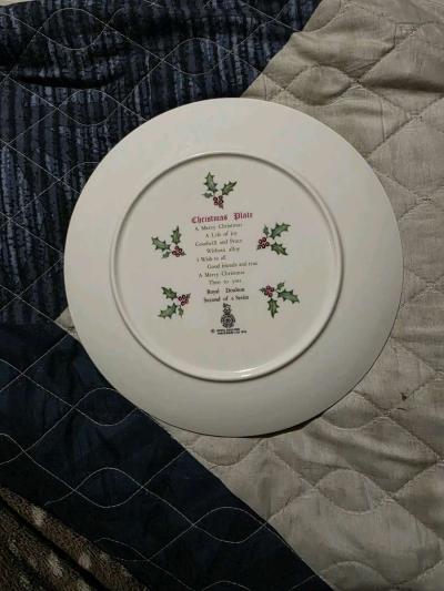 1978 Christmas plate - Thumbnail 2