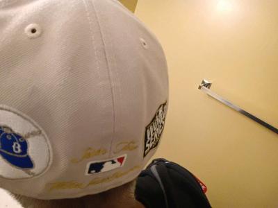 new era world champion blue fitted LA dodgers cap - Thumbnail 6