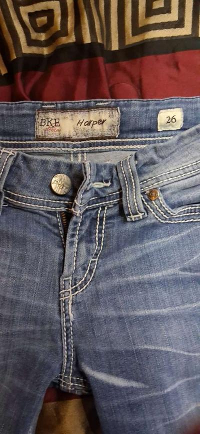 Size 26 Buckle Jeans - Thumbnail 4