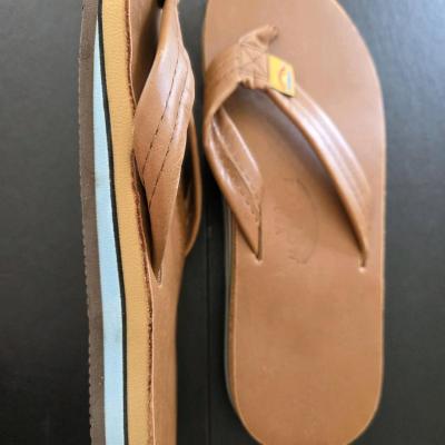 Mens Rainbow flipflops Size L - Thumbnail 2