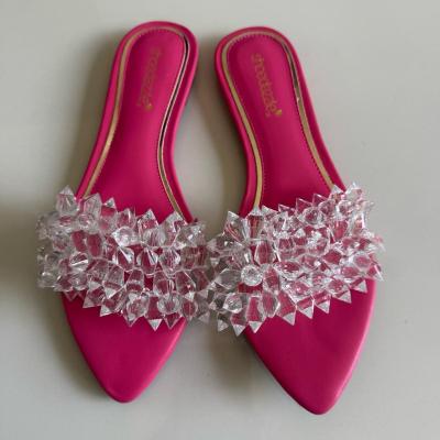 ShoeDazzle In The Spotlight Hot Pink Crystal Embellished - Thumbnail 4