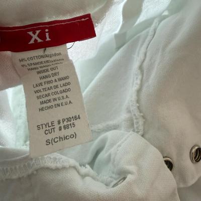 VintageInspired HighWaisted White Flare Pants Bell Bottoms S - Thumbnail 5