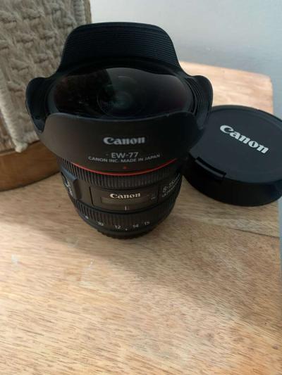 Camera Canon Fish Eye Lens - Thumbnail 3
