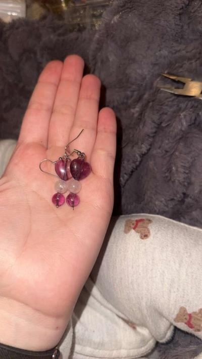 fluorite earrings - Thumbnail 2