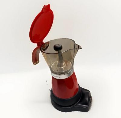 Cafetera Elctrica Bene Casa BC90267  6 Tazas Espresso  Roja - Thumbnail 3