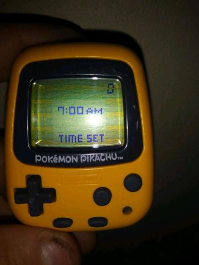 vintage Nintendo Pikachu pokemon digital pet - Thumbnail 3