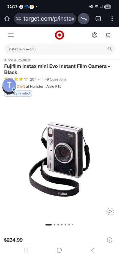 Instax Mini Evo - Thumbnail 1