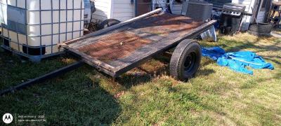 14ft Utility Trailer with two inch ball hitch - Thumbnail 2