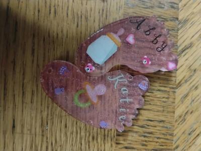 Hand crafted baby themed keychains - Thumbnail 4