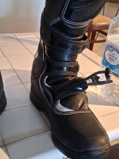 Comp 5 Fox Motocross Boots M10 44 never used without box - Thumbnail 4