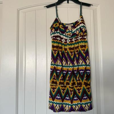 Twentyone XS Boho Tribal Print Sleeveless Top  Multicolor Ik - Thumbnail 2