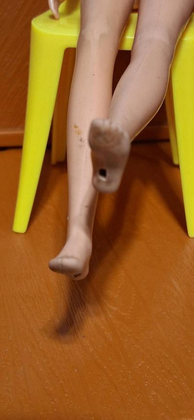 VINTAGE 1960S FRANCIE BARBIE DOLL BEND LEG ROOTED LASHES - Thumbnail 6