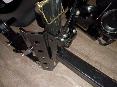 tow hitch mounted dirt bike carrier - Thumbnail 5