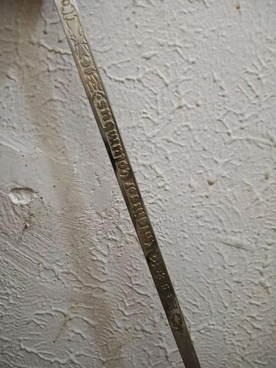 Decorative sword SIR KNIGHT JOHN A REGO POPE JOHN XXIII - Thumbnail 4