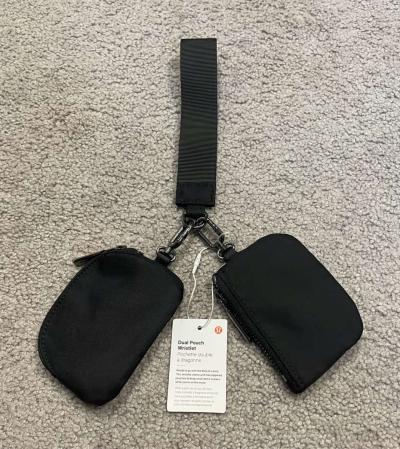 Lululemon Dual pouch wristlet wallet coin purse ID Holder - Thumbnail 2