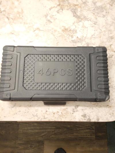 46 Piece Tool SetGeneral Household Hand Tool Kit - Thumbnail 3