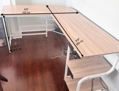 L shaped office desk - Thumbnail 2